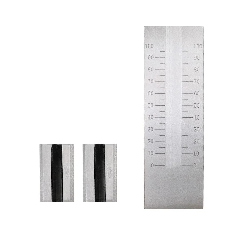 

Stainless steel scraper, fineness meter single slot double slot, coating particle fineness plate