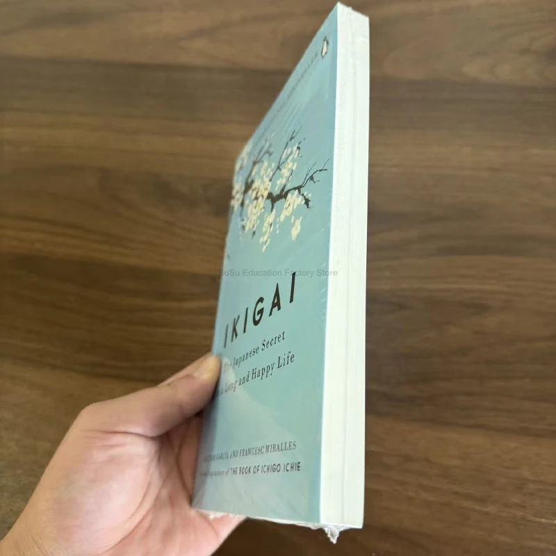 The Japanese Secret Philosophy By Hector Garcia Inspirational Book for A Happy Healthy In English for Adults Teen Ikigai