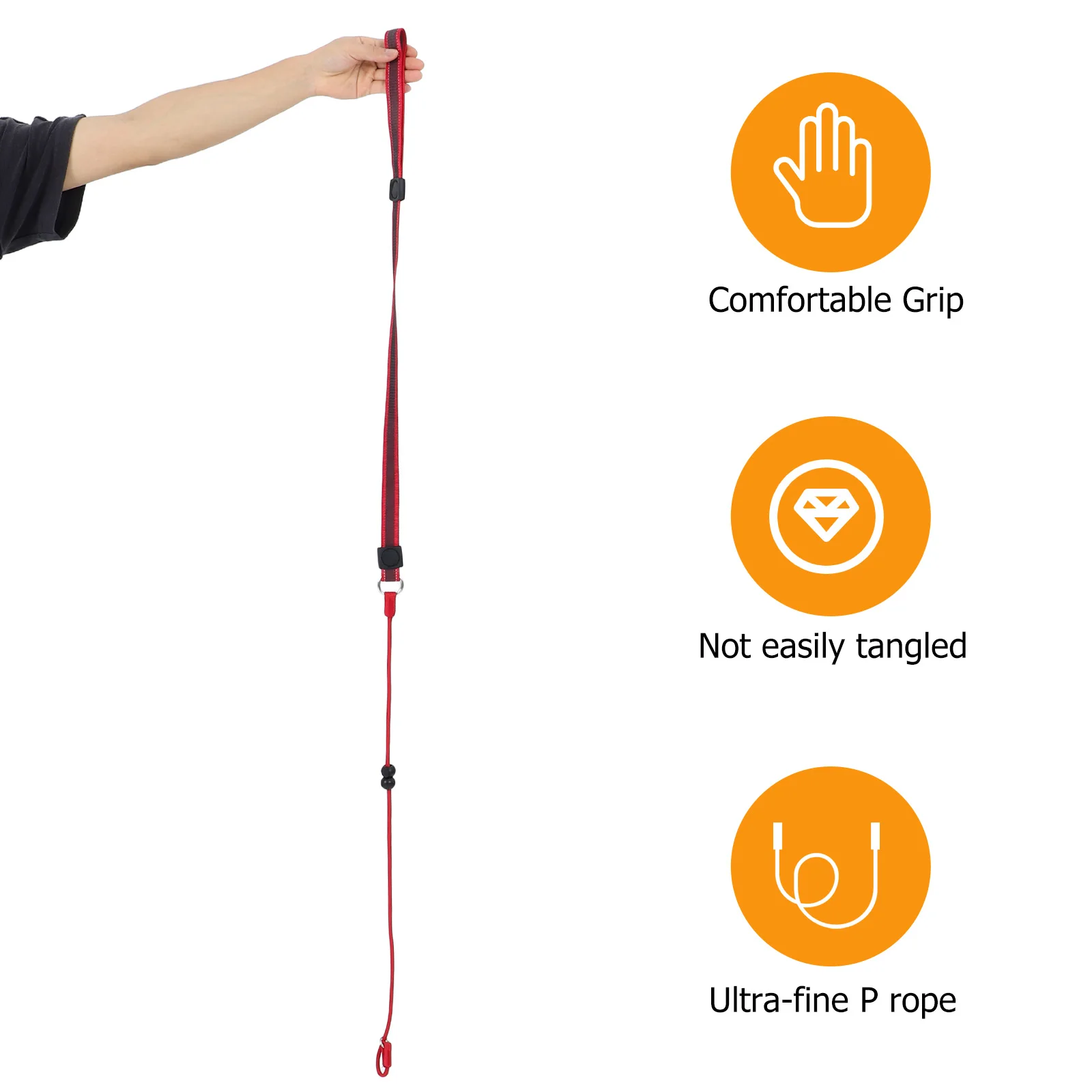 

Anti-slip Dog Training Rope Durable Leash Comfortable Choke Control Prevents Strangling Trainer Choice Polyester