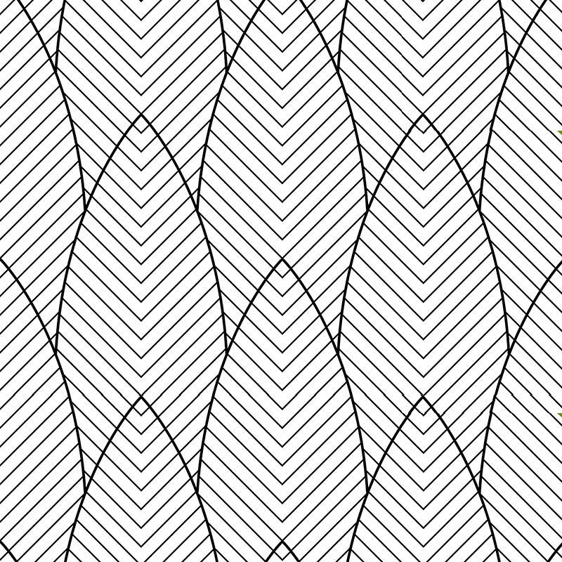 Peel and Stick Leaves Wallpaper Black/White Removable Kitchen Contact Paper for Home Bathroom Decoration