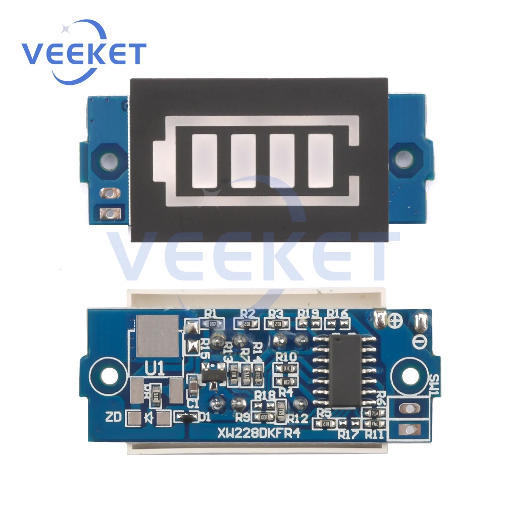 4S Lithium-Batterie Kapazität Anzeige Auto Motorrad Voltmeter Li-Po Li-Ion Säure Blei Batterie Volt Tester Panel