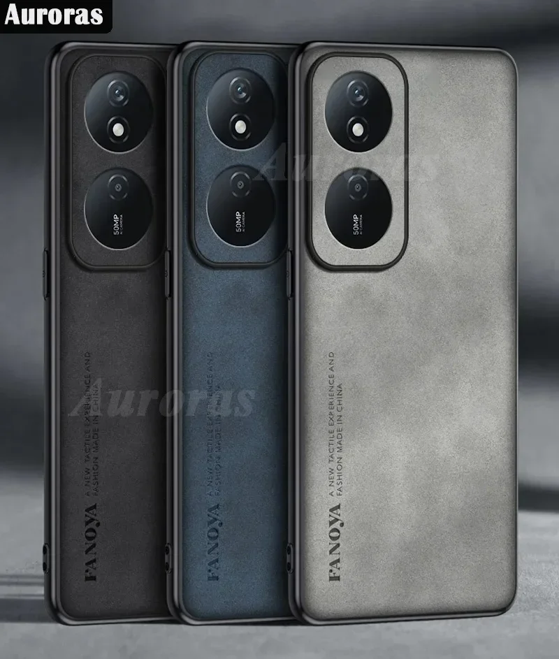 

Skinlee For Honor 90 Smart Honor X7B 5G 4G Case Solid Color Velvet Soft Matte Shockproof Shell For X7B 4G 90 Smart Back Casing