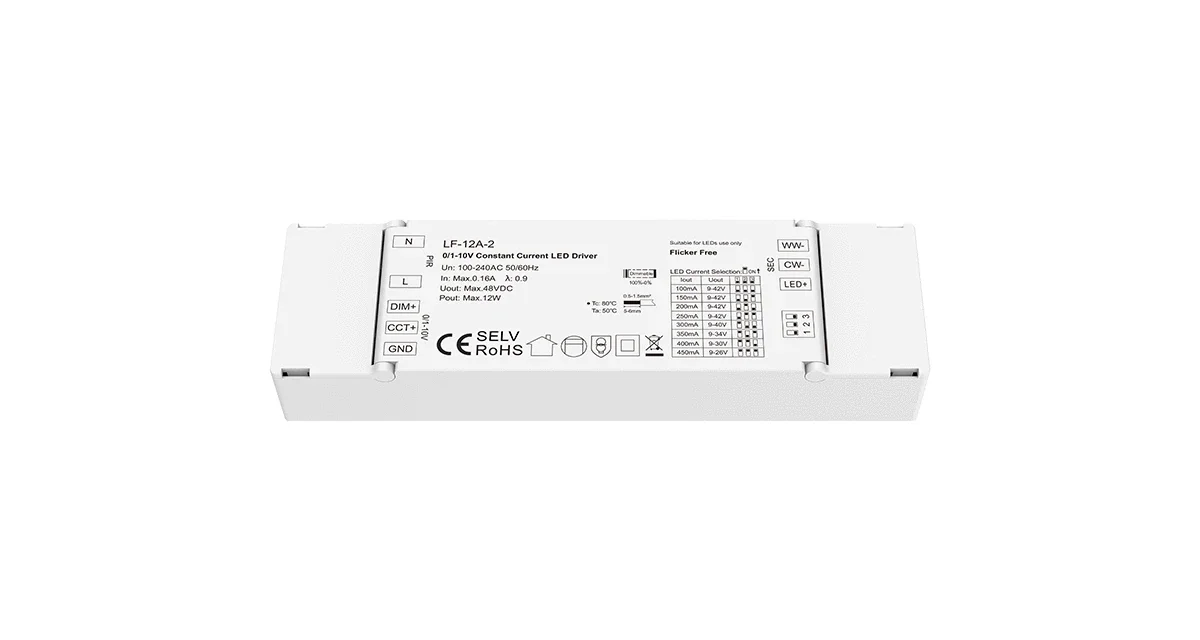 Imagem -03 - Corrente Constante Cct Led Driver 4in Escurecimento Interface para Downlight Spotlight Lâmpada Led Strip Novo 110v 2chx 100450 Mah