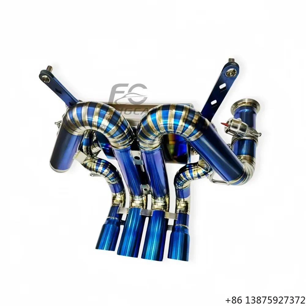 

Titanium Cat-Back Exhaust for Aventador LP740-4S LP770-4 6.5L 2011-2022, Vacuum Valve Racing Exhaust System