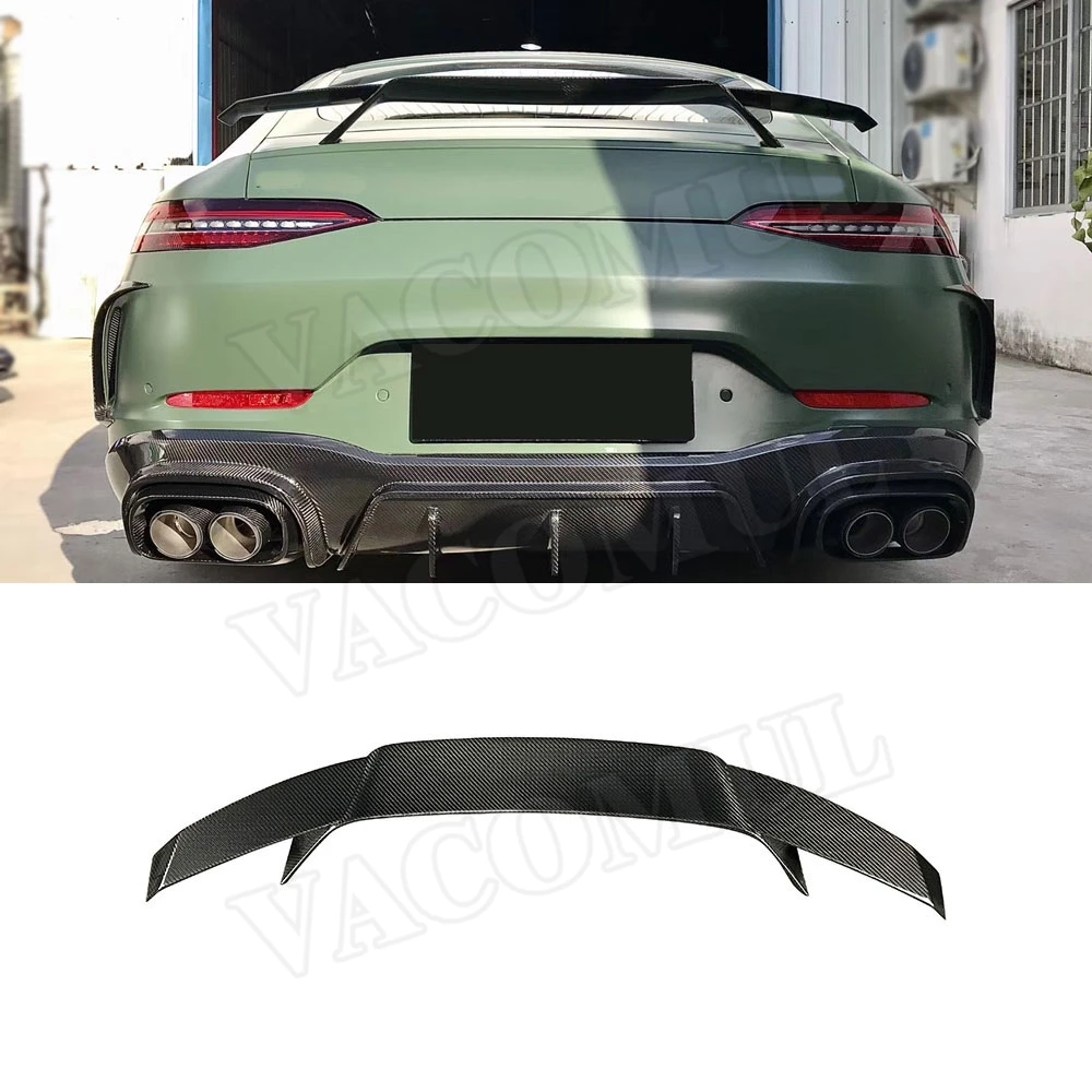 

VACOMUL Dry Carbon Fiber Rear Spoiler For Mercedes Benz For AMG GT43 GT50 GT53 2019-2023 FRP Boot Racing GT Wing Car Styling