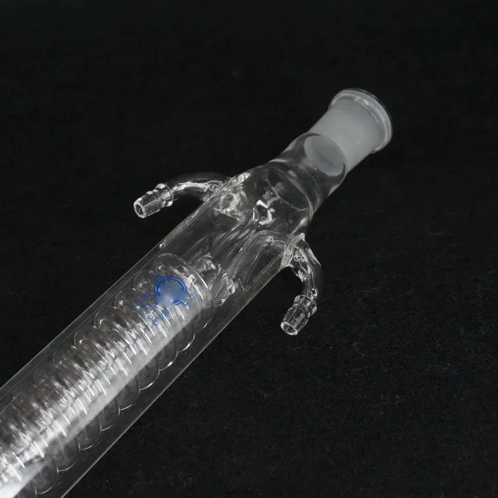 200/300/400mm 19/26 24/29 Socket Joint Borosilicate Glass Dimroth Reflux Glass Condenser Drip Distillation Lab
