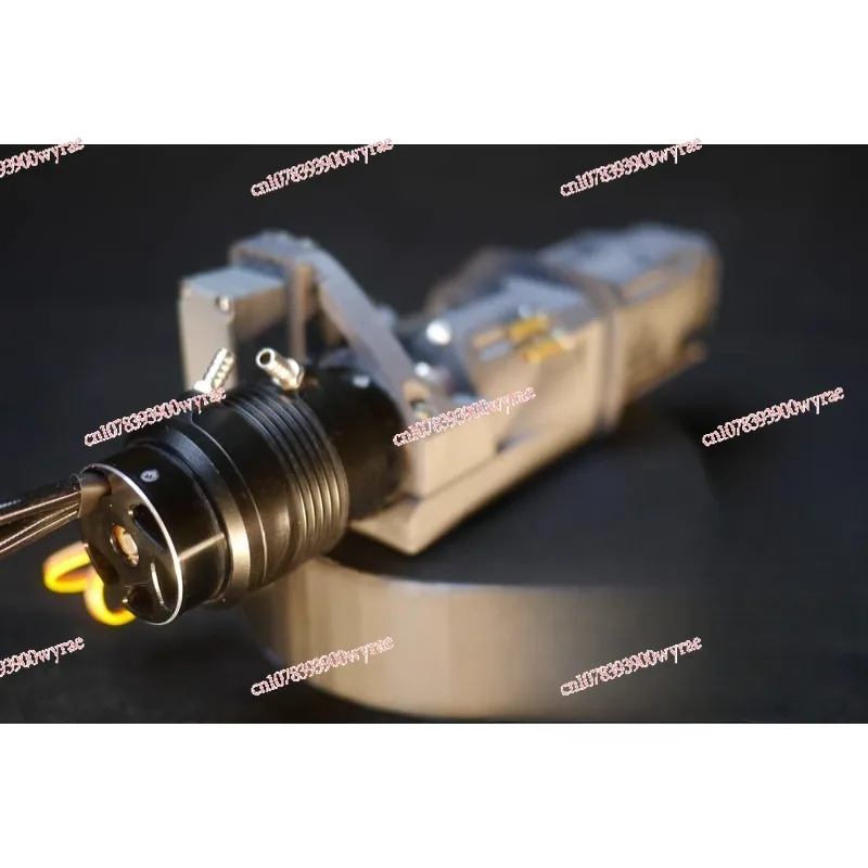 Oversized 50cm Carbon Fiber Jet Boat M-JET-35 New Spray Pump Kit 3D Aluminum Alloy Printed Paddle Servo Motor for Ship Model
