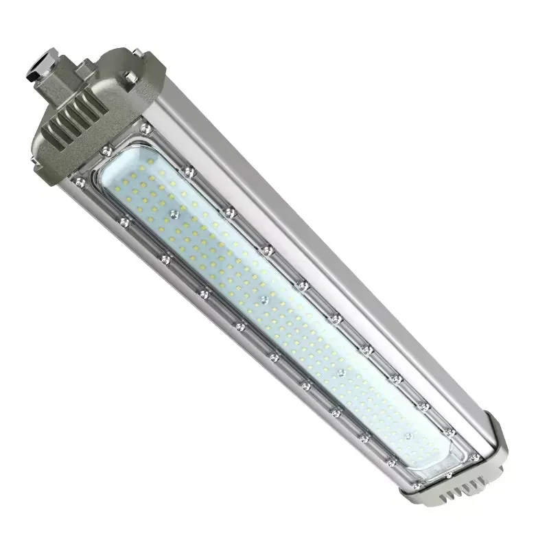 Linear Explosion Proof LED Light 20W 40W 60W 80W 120W ATEX Certified Industrial Lighting Fixture for Hazardous Areas