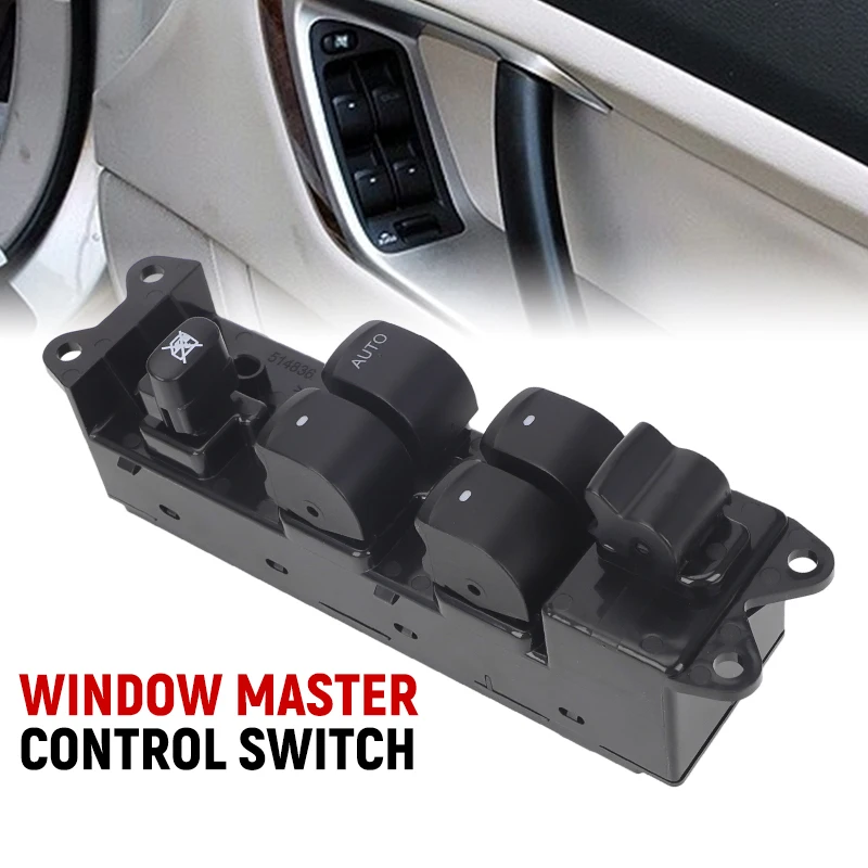 

Front Right Driver Side Power Window Switch Button For Subaru Outback 2004 2005 2006 2007 2008 83071AG010 Right Hand Driver