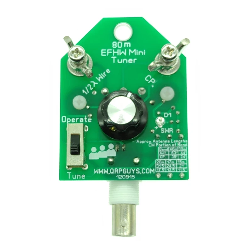 

EFHW 80m Mini Tuner antenna