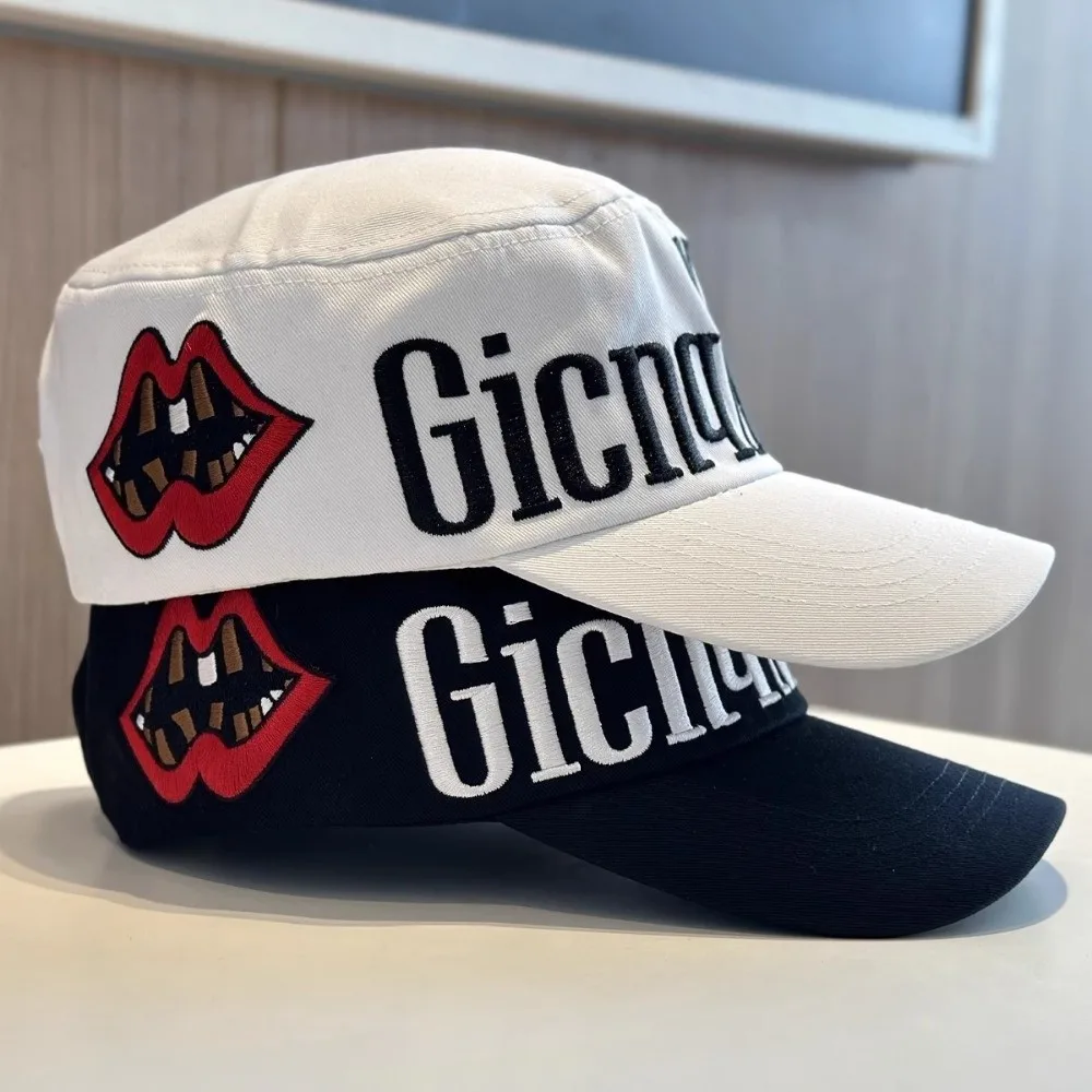 Gorra informal bordada con letras americanas, gorra plana de Hip Hop para hombres y mujeres, gorra de béisbol para baile callejero, gorra Snapback para el sol para adultos