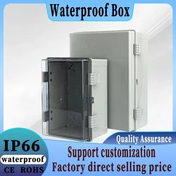 IP66 Waterproof ABS Plastic Enclosure Waterproof Power Electrical Junction Box Waterproof Outdoor Plastic Box Distribution Box