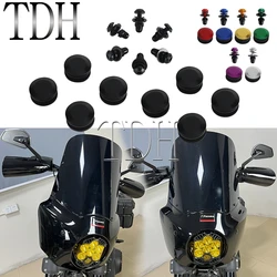 For Harley Softail Dyna Street Bob For Memphis Shades Road Warrior Fairing Bolts Bushing Insert Windscreen Windshield Bolt Screw