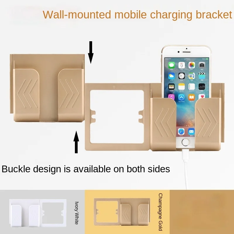 USB socket mobile phone charging placement rack, 86mm*86mm phone holder, electrical socket and accessories, socker holder