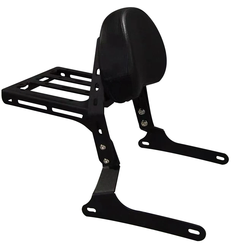 For Benelli Leoncino 125 Motorcycle Modified Backrest Shelf Tail Rack Waist-Shaped Low Backrest Adjustable Backrest