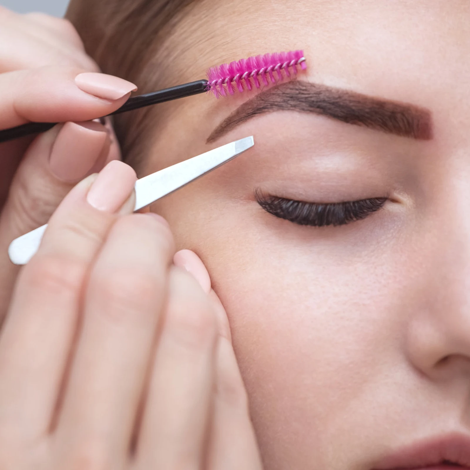

12 Sheets Waterproof Eyebrow Stickers Eyebrows Shaper Fake Transfer Disposable Makeup Man