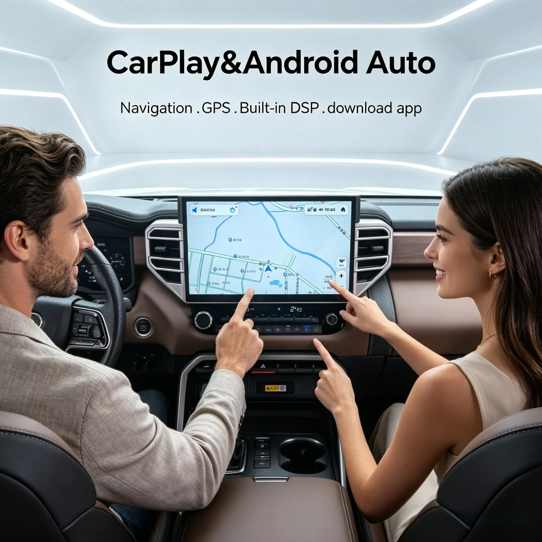 

Touch Car Screen Android 14.6'' For Toyota Tundra Sequoia 2020-2025 Car Radio Audio GPS Navigation Carplay DSP BT Player 4G