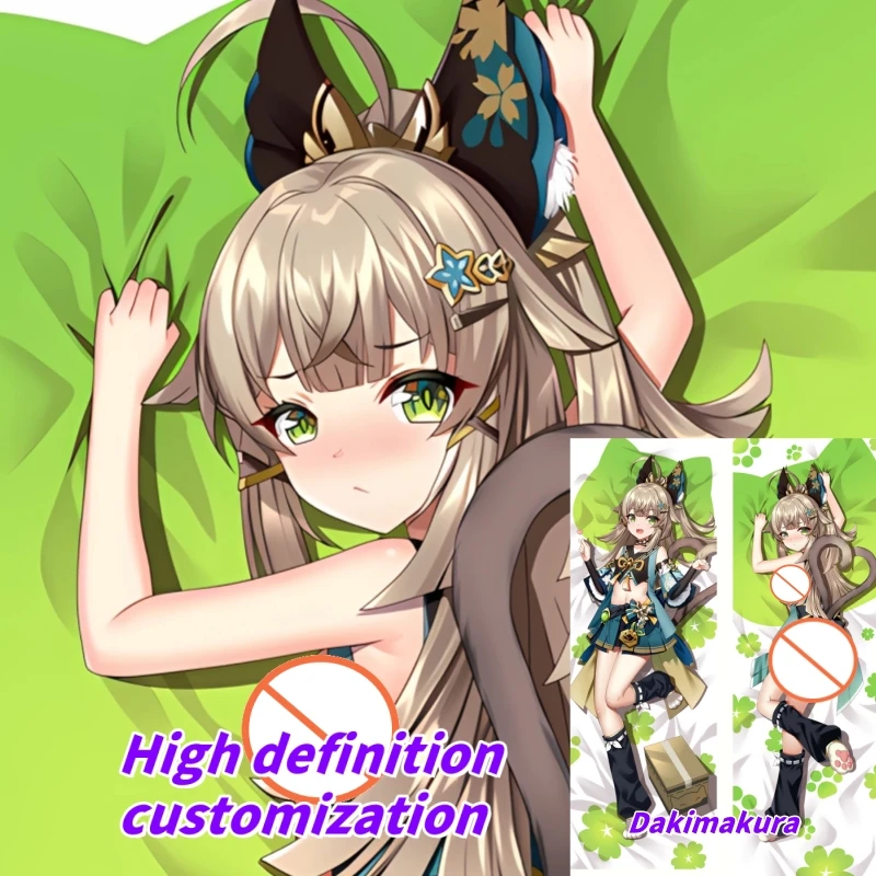 

Dakimakura Anime Pillow Case Genshin Impact Kirara Double-sided Print Of Life-size Body Pillowcase Gifts