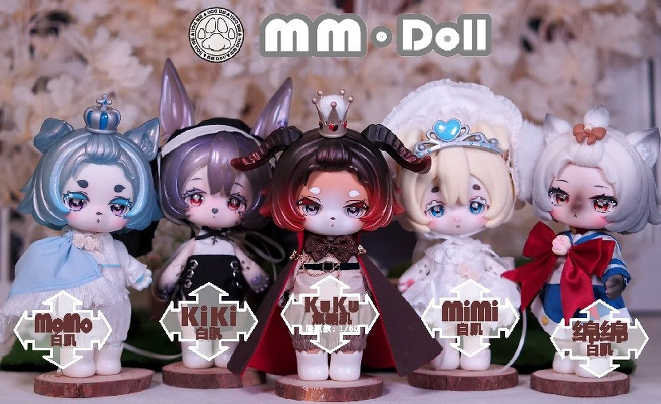 

Кукла-шарнирная фигурка Mianmian's Isekai Adventure BJD: Кавайная, подвижная, стилизованная кукла в закрытой коробке — Изысканный праздничный подарок-сюрприз