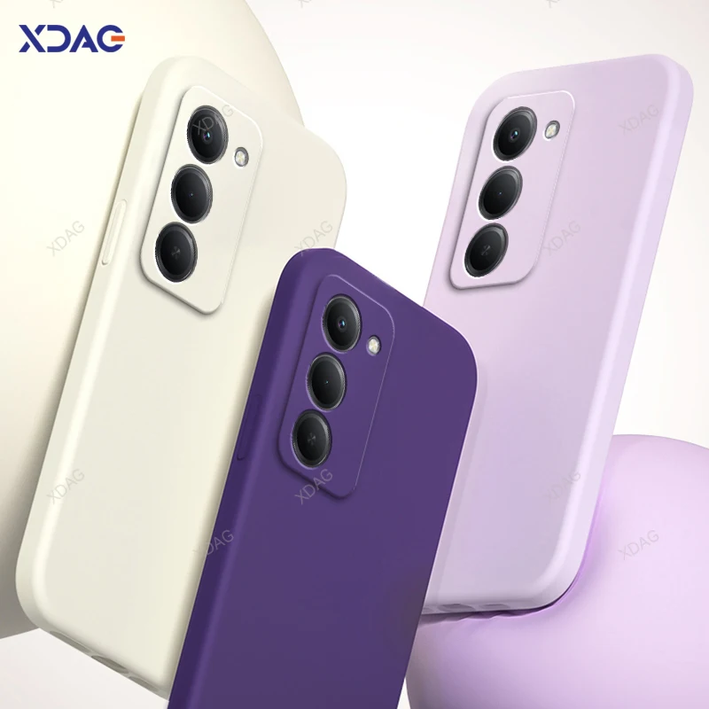 Original-Handyhülle für Redmi 15 5G, auch bekannt als Xiaomi Redmi Note 15R in China, 166,5 cm, quadratische Luxus-Rückseite aus flüssigem Silikon
