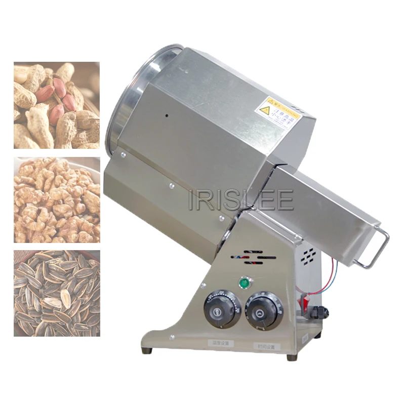 Electric Household Nut Roasting Machine,Grains Roaster Machine, Sesame Sunflower Seeds Baking Machine