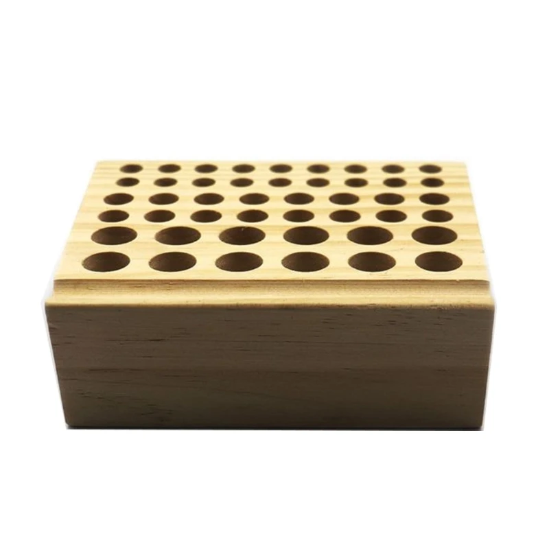 46/98 Holes Leather Craft Tool Rack Wooden Tool Stand Holder