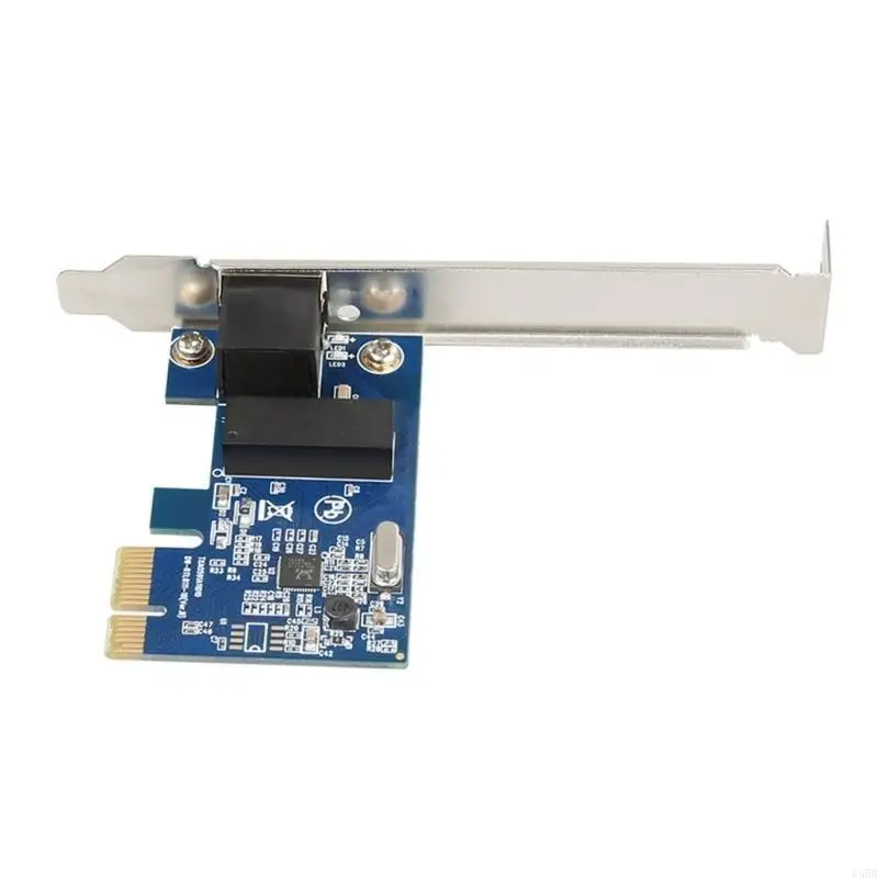 D5BB Gigabit PCIe Ethernet Card Rtl8111H Chip RJ45 LAN PORT PCIE 1X Установка.