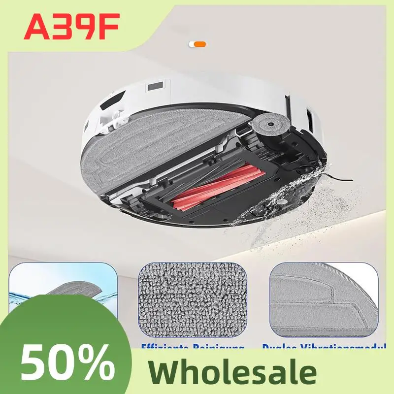 A39F أفضل الملحقات ل Roborock S8 Maxv الترا روبوت فراغ قطع الغيار الجانب الرئيسي فرش ممسحة الملابس مرشحات HEPA أكياس الغبار #2