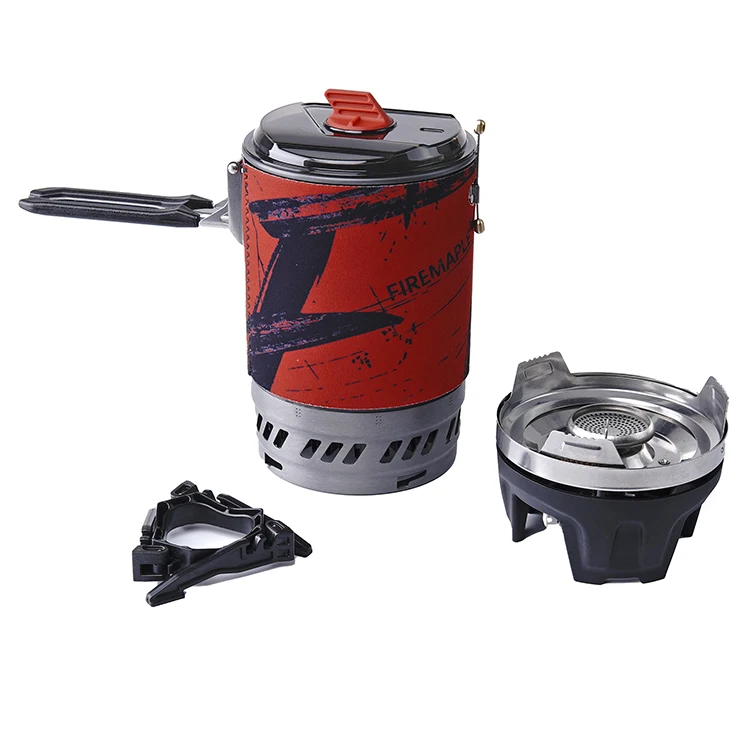 Pressure Regulator Cooking System Backpacking All-in-one Stove Cookware Aluminium Camping Stove