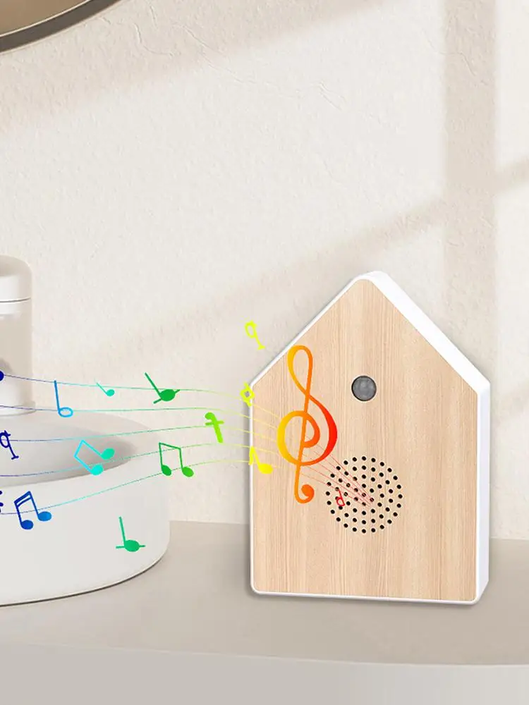 صانع الضوضاء الطيور المنشط بالحركة النقيق صندوق تشغيل الموسيقى الطيور صوت الطبيعة النوم المعونة لمنطقة الترفيه غرفة الضيوف التأمل #6