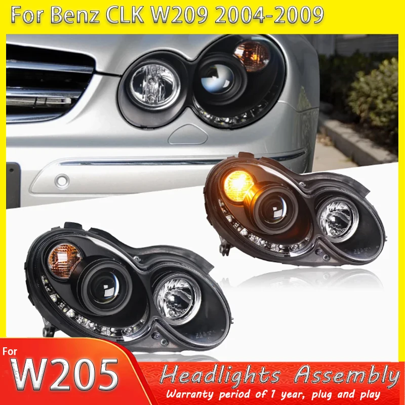 

LED HeadLights for Mercedes W209 2004-2009 new style led DRL Car head lamp Assembly Signal Auto Accessories Modified Lamp