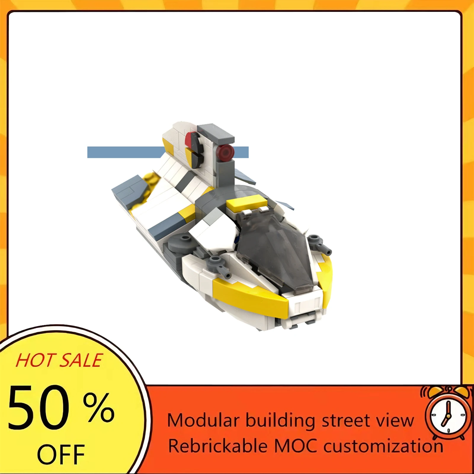 

Набор для сборки космического корабля из 267 деталей, популярная модель по мотивам фильмов о космической войне, модульный конструктор, технологичный подарок, игрушка для детей на праздники