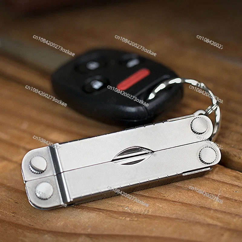 Tool Clamp Micra Charm Mini Multi-Functional Tool Scissors Keychain Portable EDC