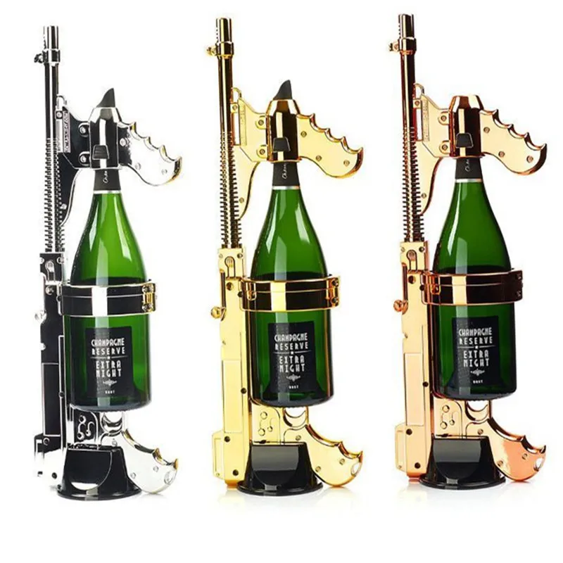 Champagne Bottle Spray Gun With Jet Bottle Pourer, Night Club Party, Lounge Bar Accessories, Cocktail Bar, 3 Colors