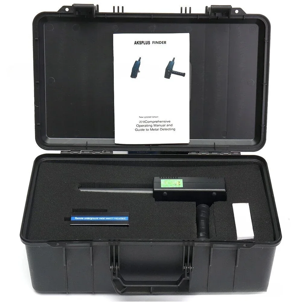 

Remote positioning of underground metal detectors to detect gold, silver, copper and gemstones