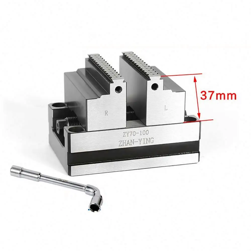 동심 셀프 센터링용 셀프 센터링 바이스 5축 Cnc 머시닝 센터 바이스 ZY70-100 Styleuniversal Vice Precision Vise
