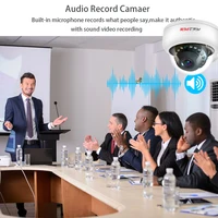 4K Video Surveillance Camera POE Doms Dome IP Onvif Audio 48V POE/DC 12V 4MP/5MP/8MP Night Vision CCTV Security Camera For NVR 3