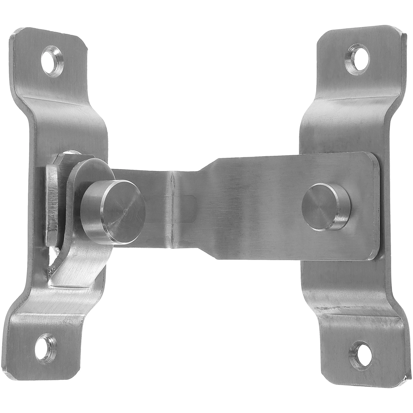 

1Pcs Stainless Steel Door Latch Right Angle Security Lock Durable Door Slide Lock