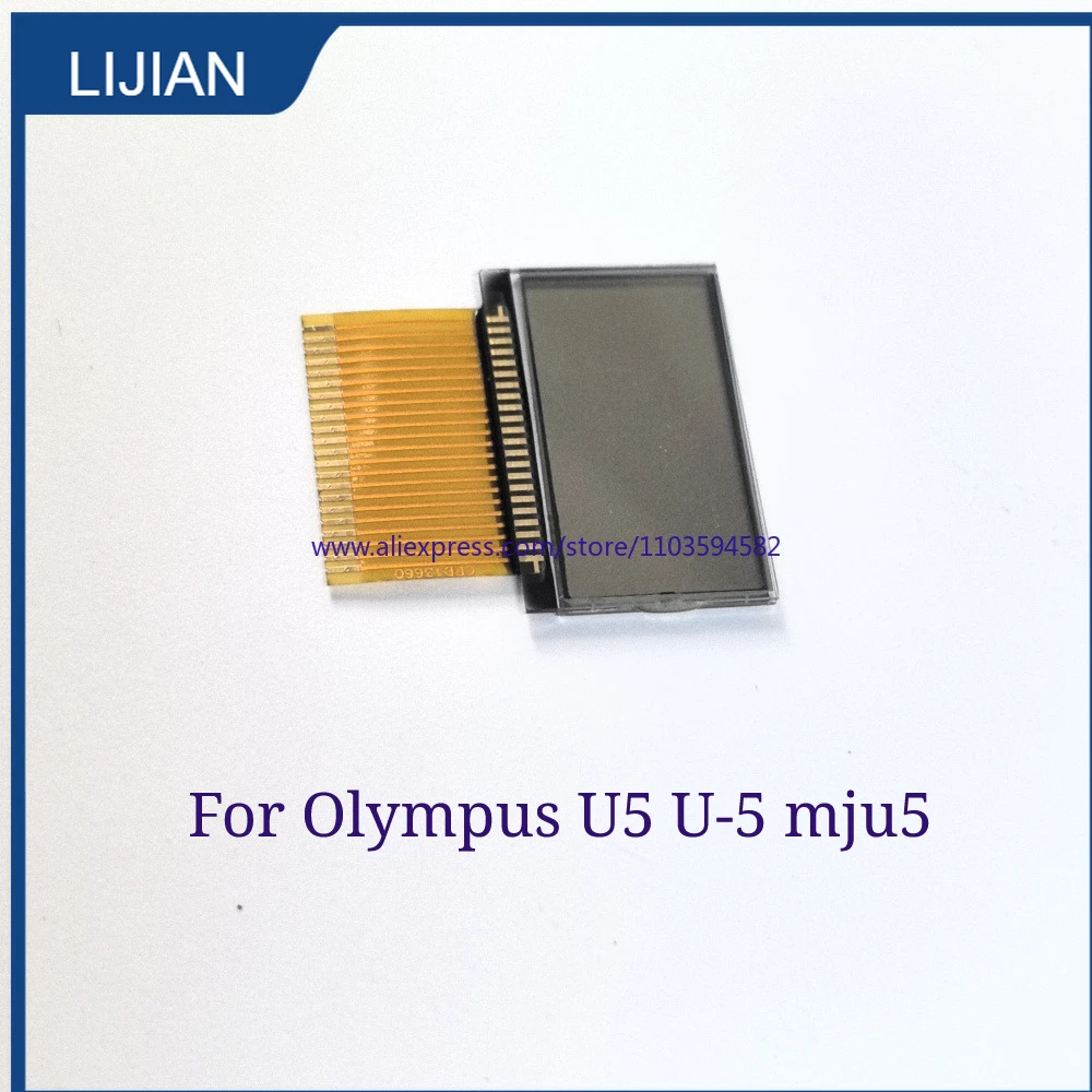 

Совершенно новый ЖК-дисплей U5 для фотоаппарата Olympus U-5 mju5, 1 шт., запчасть для ремонта цифровой камеры, аксессуар.