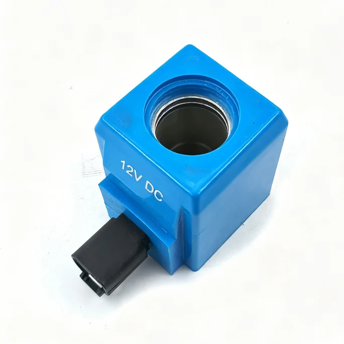 Hydraulic Solenoid Coil Designed for Rexroth 4WR series and For Parker proportional valves 12V 24V DC voltage compatibility