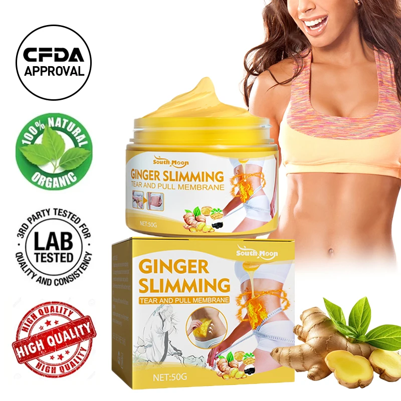 

Fat Burning Slimming Hot Cream Weight Loss Belly Fat Burner Lose Weight Anti Cellulite Body Shaping Massage Gel Ginger Ointment