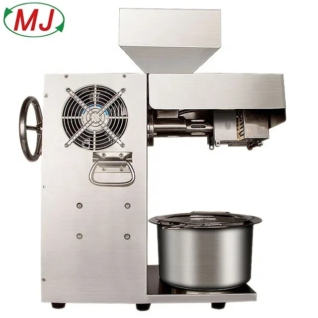 MJ Mini Commercial Screw Oil Pressers 20 Kg/h Cold Extraction Avocado Sunflower Walnut Coconut Oil Press Machine