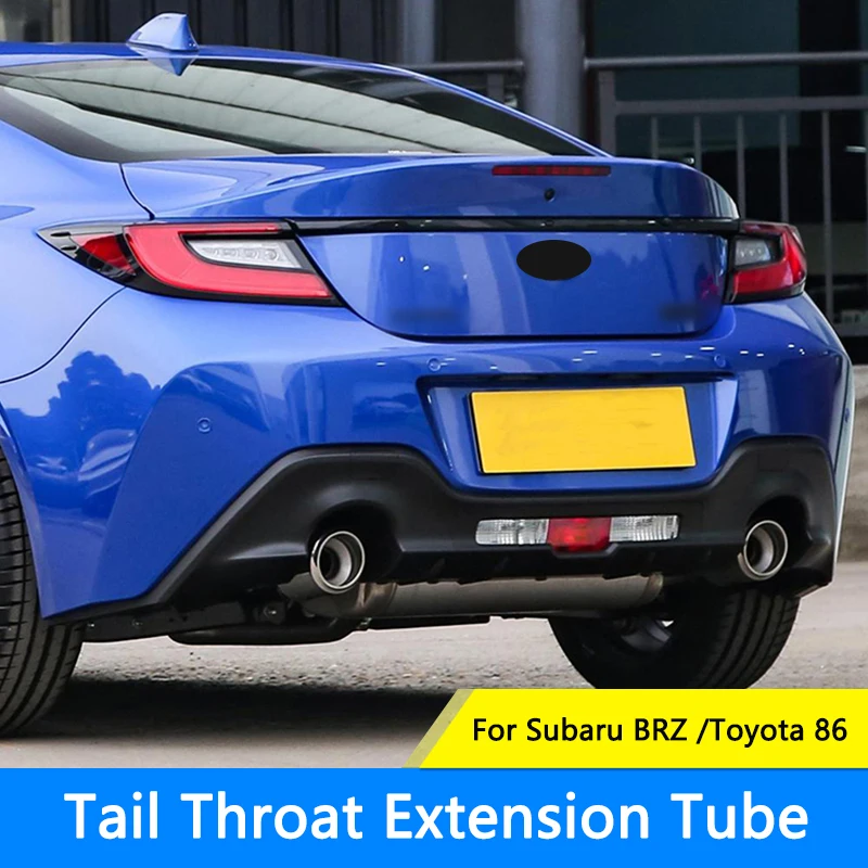 

Выхлопная труба QHCP для Subaru BRZ, Toyota GR86 2022, внешние аксессуары