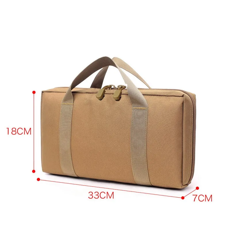 Outdoor Gun Carry Bag EDC Tool Pouch Hunting Accessories Magazine Pouch Holder Pistol Handgun Protection Case Holster image 5