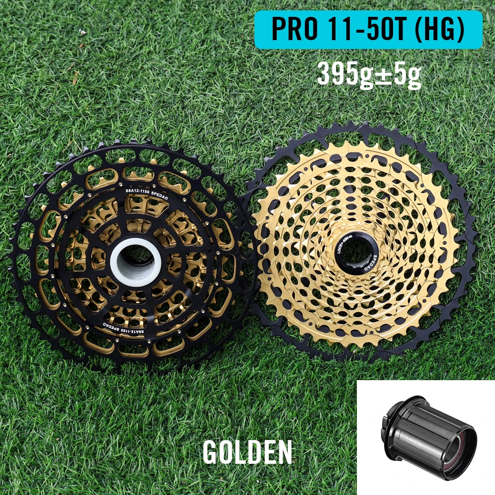 SPEDAO 12速MTBカセット 10-52T 10-50T 11-50T XD HG フリーホイール