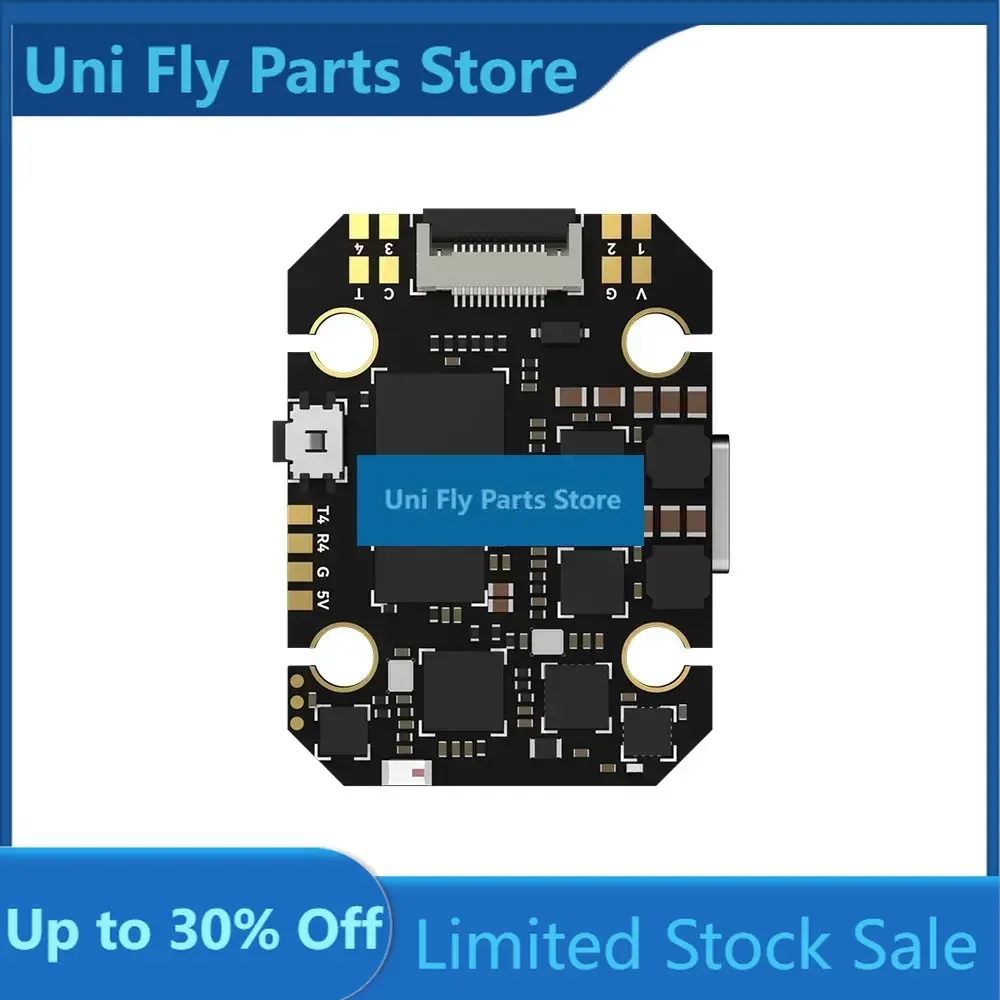 UniFlyiFlight Borg Mini H7 Flight Controller Built-in ELRS 2.4G RX ICM42688 Gyro 32MB Blackbox FPV Racing Quadcopter Spare Parts