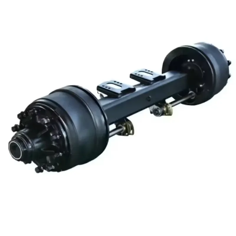 Factory Direct New Iron American Type Rear Axle Brake Drum Hub for Semi Trailers with Connecting Components