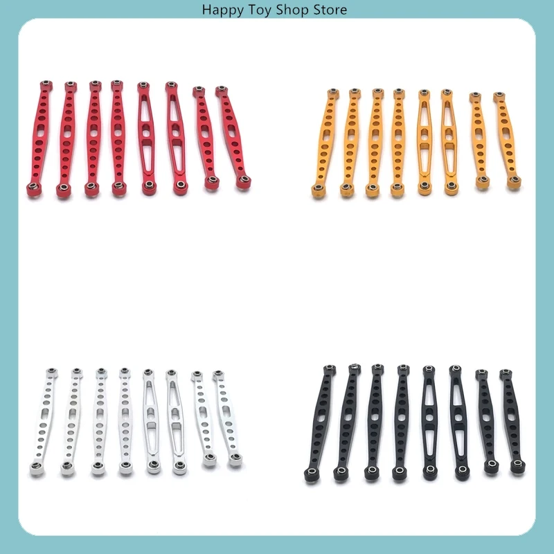 

HB ZP1001 02 03 04 06 07 08 09 10 RC Car Heavy Duty Metal Upgrade Suspension Link Rods Set Replacement Spare Parts
