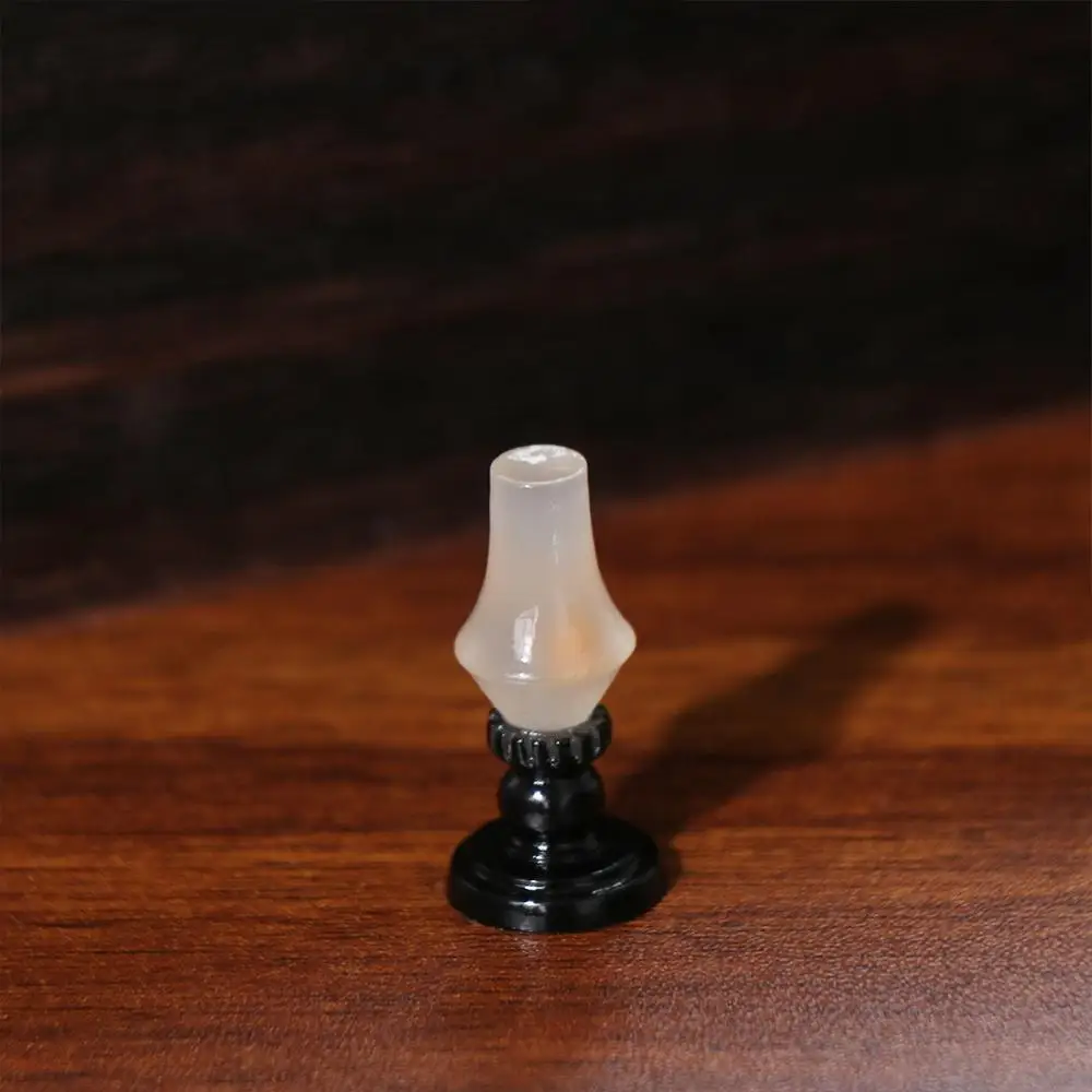 1Pcs 1:12 Scale Dollhouse Mini Candelabra Miniature Candlesticks Furniture Toy Candlesticks Furniture Toy Mini Plastic