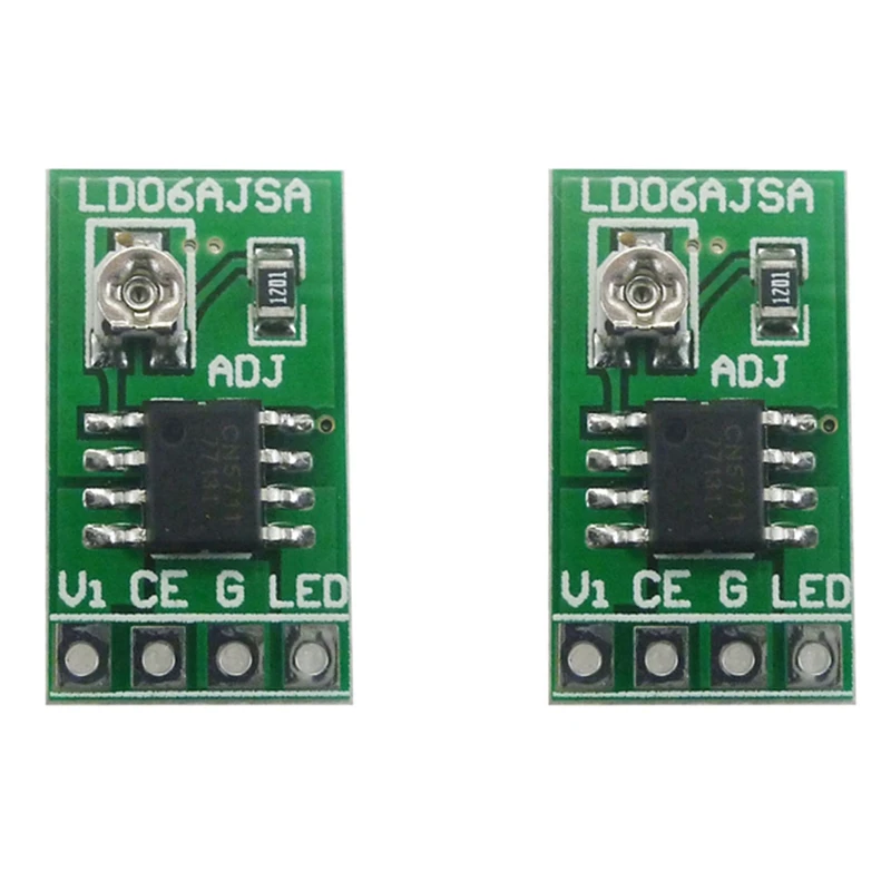 2X DC 3.3V 3.7V 5V LED Driver 30-1500MA Constant Current Adjustable Module PWM Control Board For USB 18650 Li-Ion